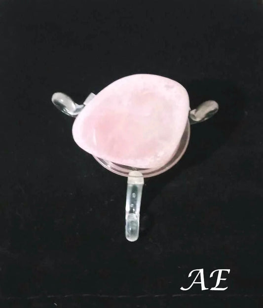 Pierre de Quartz Rose givrée