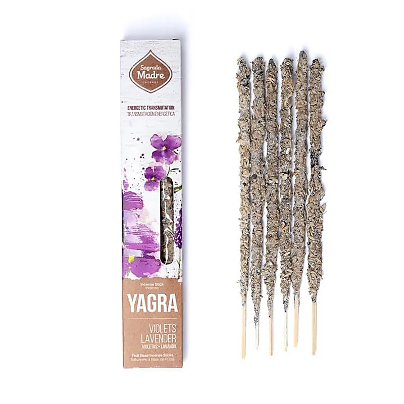 Encens Sagrada Madre Yagra Violette et Lavande