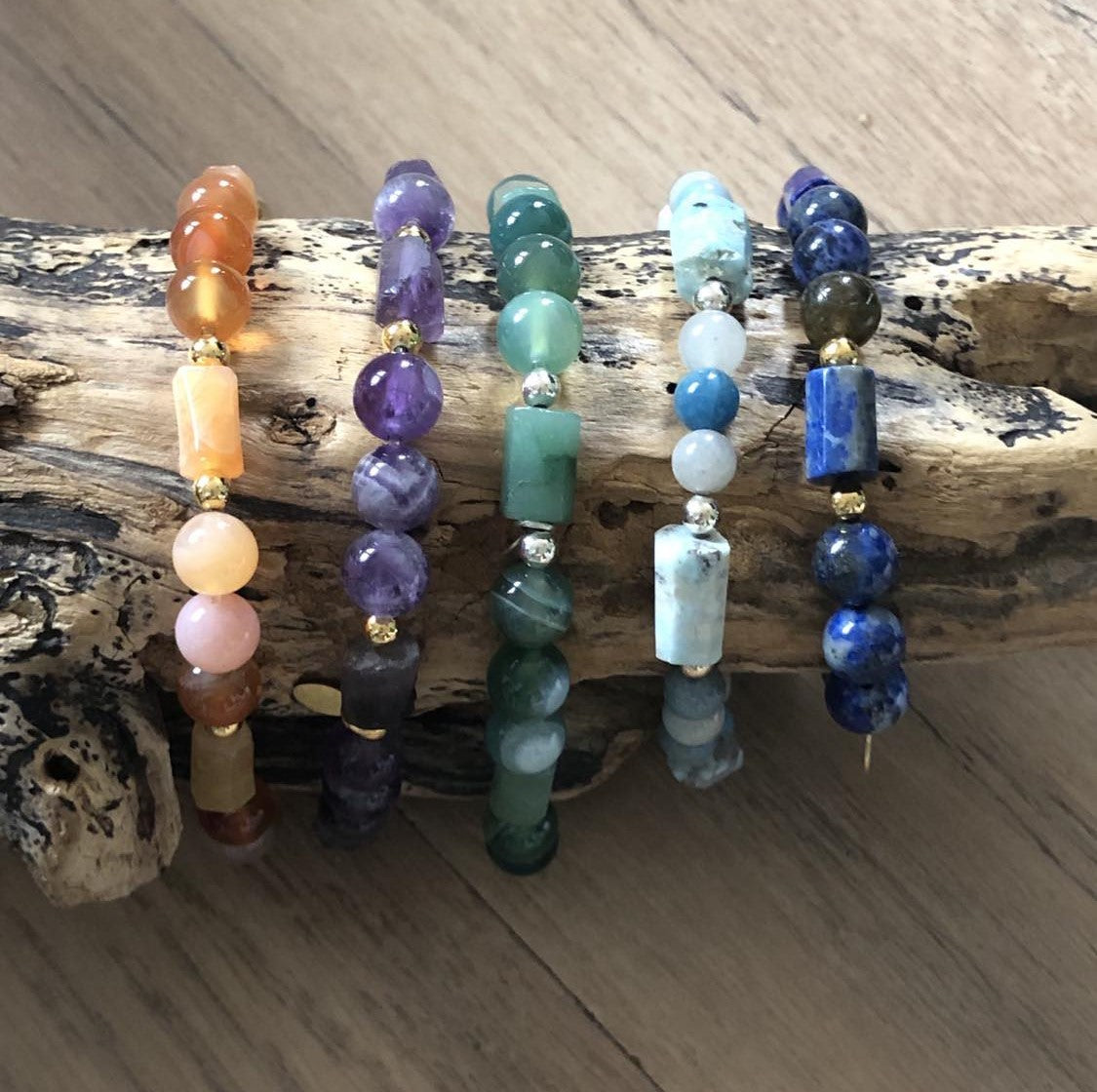 Bracelets perles et tubes✨