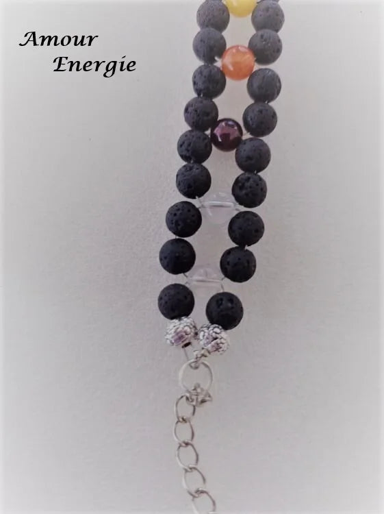 Bracelet 7 Chakras doubles rangs