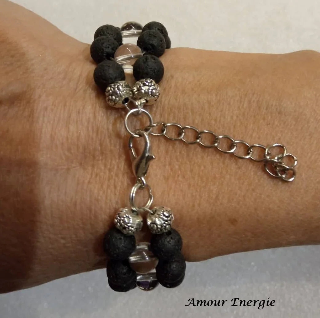 Bracelet 7 Chakras doubles rangs