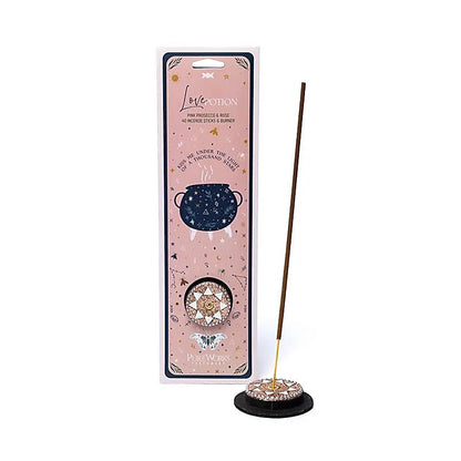 Encens Celestial Magic Philtre d'Amour + porte encens