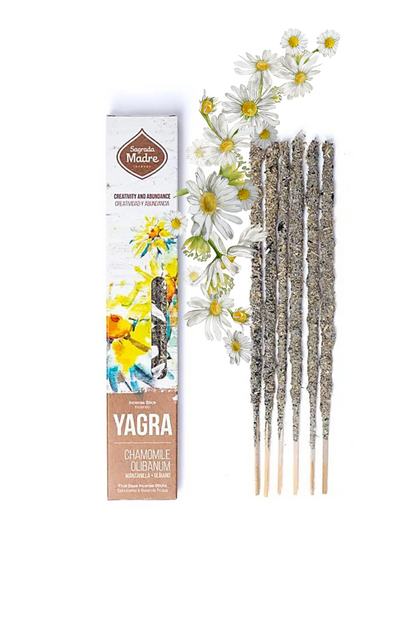 Encens Sagrada Madre Yagra Camomille et Oliban